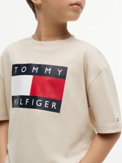 Kids' Big Flag Logo T-Shirt — Classic Beige 3