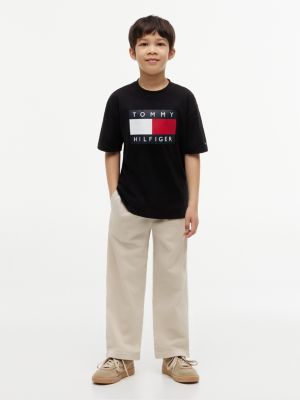 Детские футболки Tommy Hilfiger Kids' Big Flag Logo T-Shirt — фото 2
