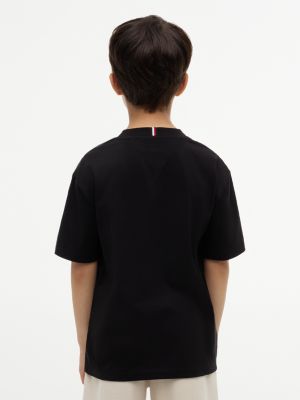 Детские футболки Tommy Hilfiger Kids' Big Flag Logo T-Shirt — фото 4