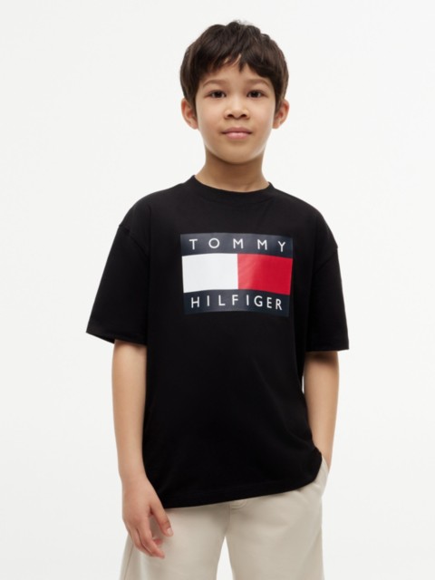 Детские футболки Tommy Hilfiger Kids' Big Flag Logo T-Shirt