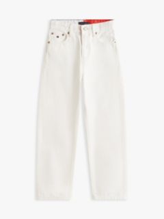 Kids' Baggy Jean — White 5