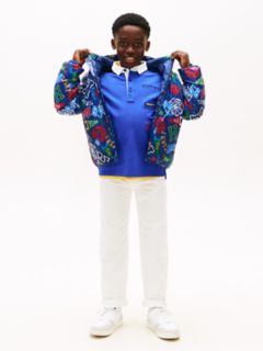 Kids' Baggy Jean — White 2