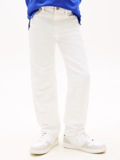 Kids' Baggy Jean — White 1