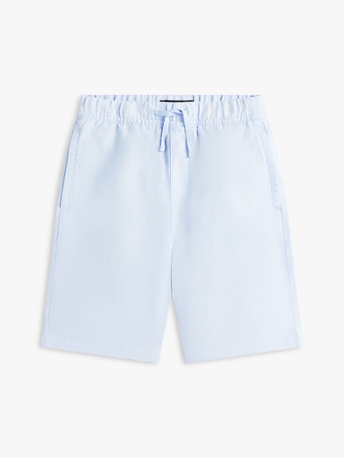 Kids' Linen-Blend Short — Sweet Blue