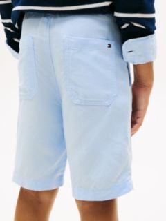 Kids' Linen-Blend Short — Sweet Blue 3