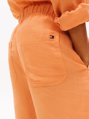Детские брюки Tommy Hilfiger Kids' Linen-Blend Short — фото 3