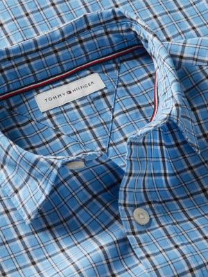 Детские рубашки Tommy Hilfiger Check Print Stretch Poplin Shirt — фото 6