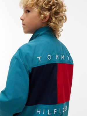 Детские куртки Tommy Hilfiger Kids' Reversible Flag Logo Jacket — фото 3