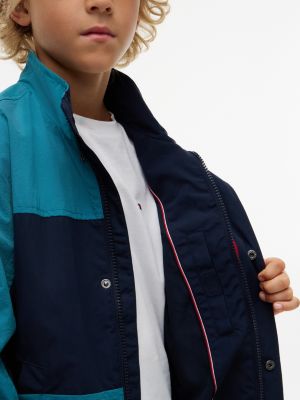 Детские куртки Tommy Hilfiger Kids' Reversible Flag Logo Jacket — фото 4