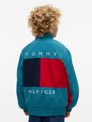Детские куртки Tommy Hilfiger Kids' Reversible Flag Logo Jacket — фото 5