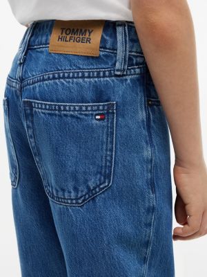 Детские джинсы Tommy Hilfiger Kids' Medium Wash Straight Jean — фото 3