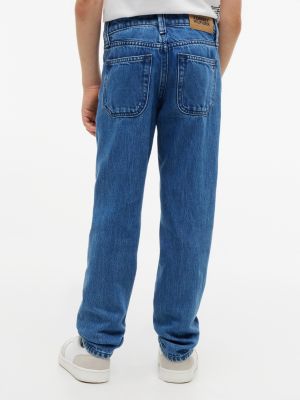 Детские джинсы Tommy Hilfiger Kids' Medium Wash Straight Jean — фото 4