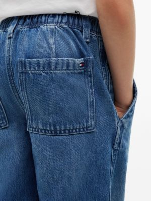 Детские джинсы Tommy Hilfiger Kids' Medium Wash Baggy Sailor Jean — фото 3