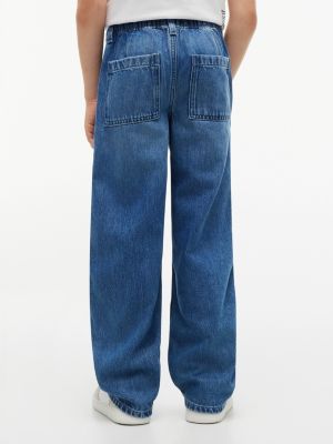 Детские джинсы Tommy Hilfiger Kids' Medium Wash Baggy Sailor Jean — фото 4