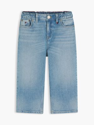 Детские джинсы Tommy Hilfiger Kids' Wide Leg Pull-On Jean — фото 5