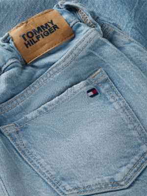 Детские джинсы Tommy Hilfiger Kids' Wide Leg Pull-On Jean — фото 6