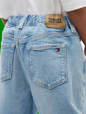 Детские джинсы Tommy Hilfiger Kids' Wide Leg Pull-On Jean — фото 3