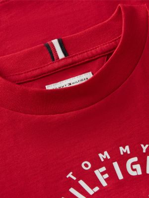 Детские брюки Tommy Hilfiger Kids' Nautical Logo T-Shirt & Short Set — фото 7