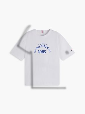 Детский комплект Tommy Hilfiger Nautical Logo T-Shirt & Short Set, цвет: Белый — фото 5
