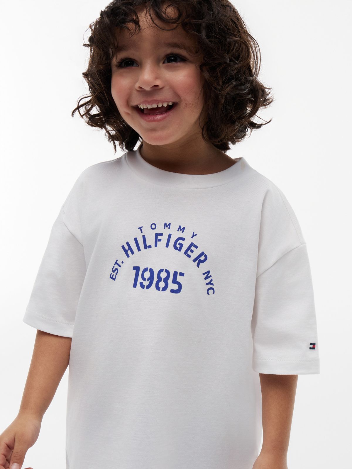 Kids' Nautical Logo T-Shirt & Short Set — White