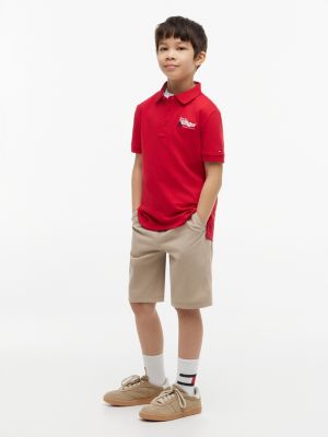 Детские свитеры Tommy Hilfiger Kids' Sailing Logo Interlock Polo — фото 2