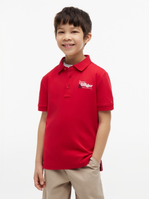 Детские свитеры Tommy Hilfiger Kids' Sailing Logo Interlock Polo