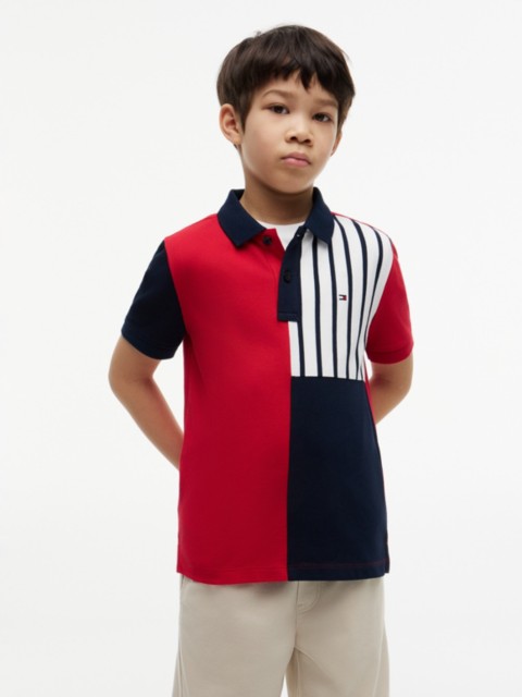 Детские топы Tommy Hilfiger Kids' Colorblock Polo