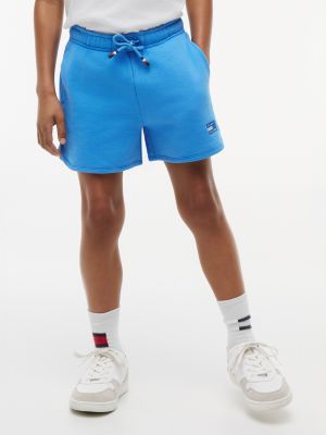 Kids' Tonal Flag Logo Sweatshort, Copenhagen Blue
