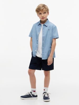 Детские брюки Tommy Hilfiger Kids' Relaxed Pull-On Short — фото 2