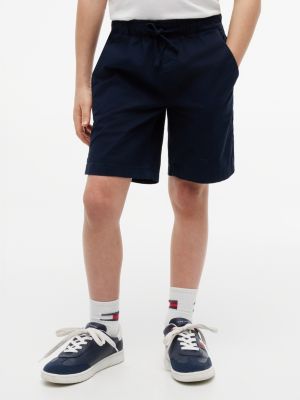 Kids' Relaxed Pull-On Short, Dark Night Navy