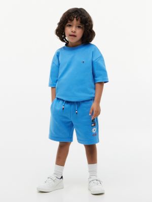 Tommy Hilfiger Kids' Sun & Wave Logo Sweatshort — фото 2