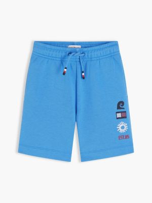 Tommy Hilfiger Kids' Sun & Wave Logo Sweatshort — фото 5