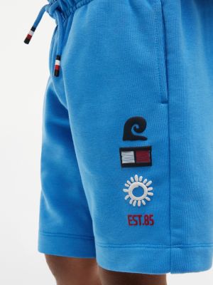 Tommy Hilfiger Kids' Sun & Wave Logo Sweatshort — фото 3