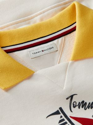 Детские худи Tommy Hilfiger Kids' Sailing Logo Collared Sweatshirt — фото 6