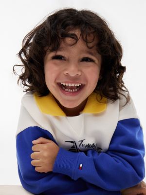 Детские худи Tommy Hilfiger Kids' Sailing Logo Collared Sweatshirt — фото 3