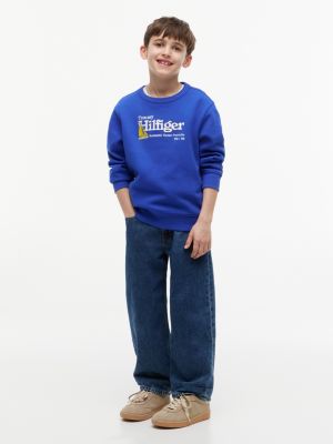 Детские худи Tommy Hilfiger Kids' Embroidered Sailboat Sweatshirt — фото 2