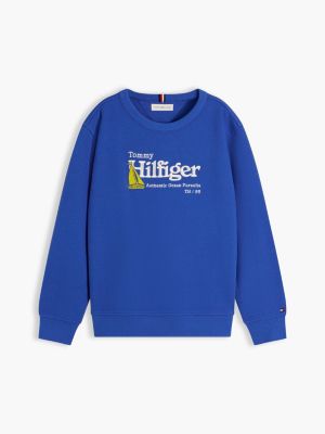 Детские худи Tommy Hilfiger Kids' Embroidered Sailboat Sweatshirt — фото 6