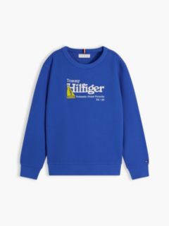 Kids' Embroidered Sailboat Sweatshirt — Noble Blue 6
