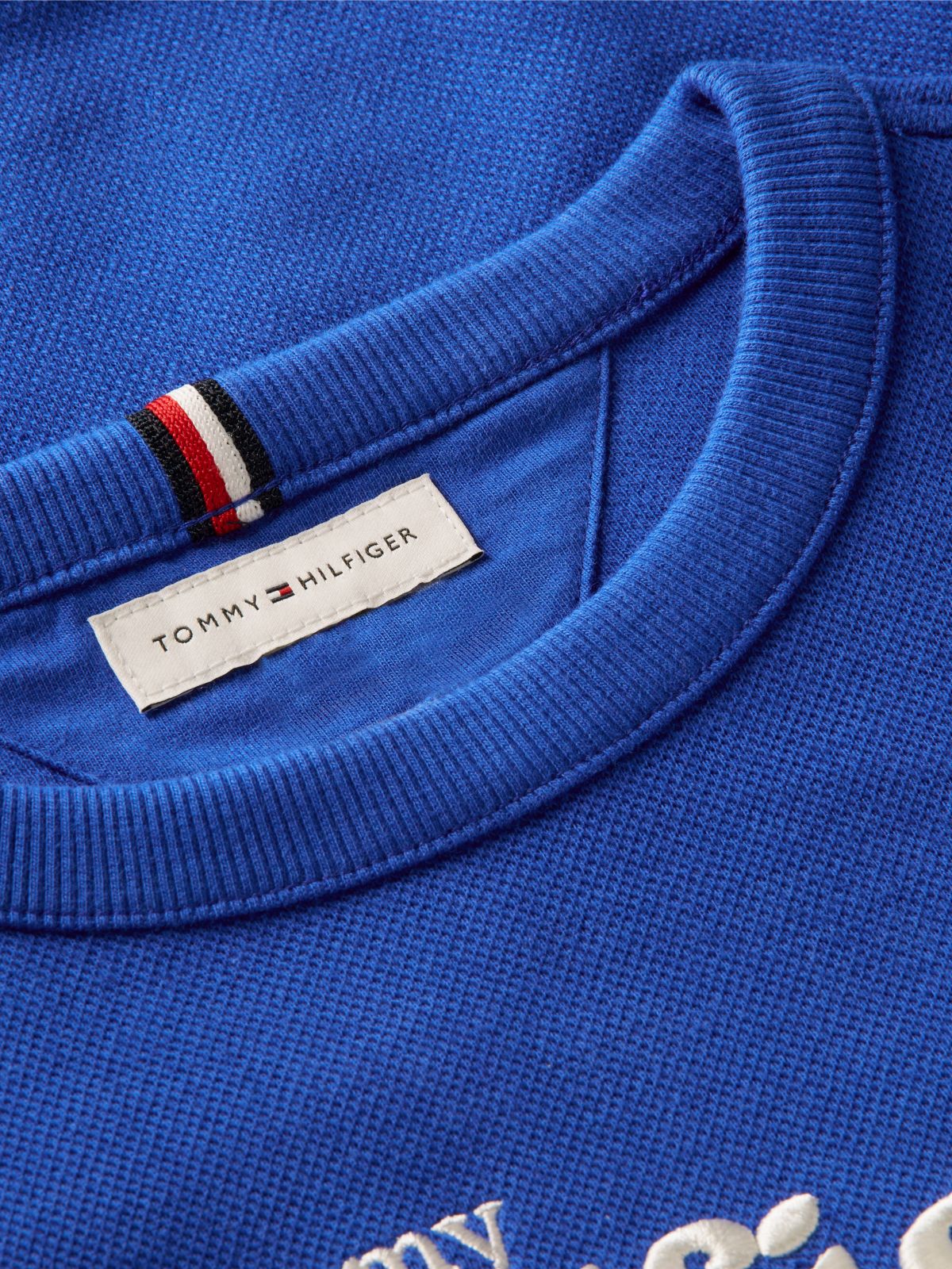 Kids' Embroidered Sailboat Sweatshirt — Noble Blue