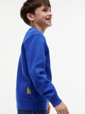 Детские худи Tommy Hilfiger Kids' Embroidered Sailboat Sweatshirt — фото 4