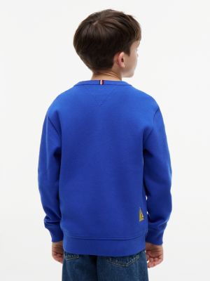 Детские худи Tommy Hilfiger Kids' Embroidered Sailboat Sweatshirt — фото 5