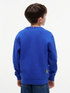 Kids' Embroidered Sailboat Sweatshirt — Noble Blue 5