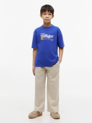 Детские футболки Tommy Hilfiger Kids' Embroidered Sailboat T-Shirt — фото 2