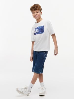Детские футболки Tommy Hilfiger Kids' Tommy Surf Graphic T-Shirt — фото 2