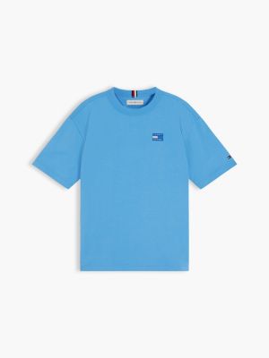 Детские футболки Tommy Hilfiger Kids' Tonal Flag Logo T-Shirt — фото 6