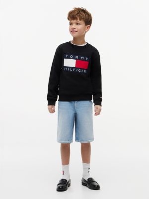 Детские джинсы Tommy Hilfiger Kids' Baggy Denim Sailor Short — фото 2