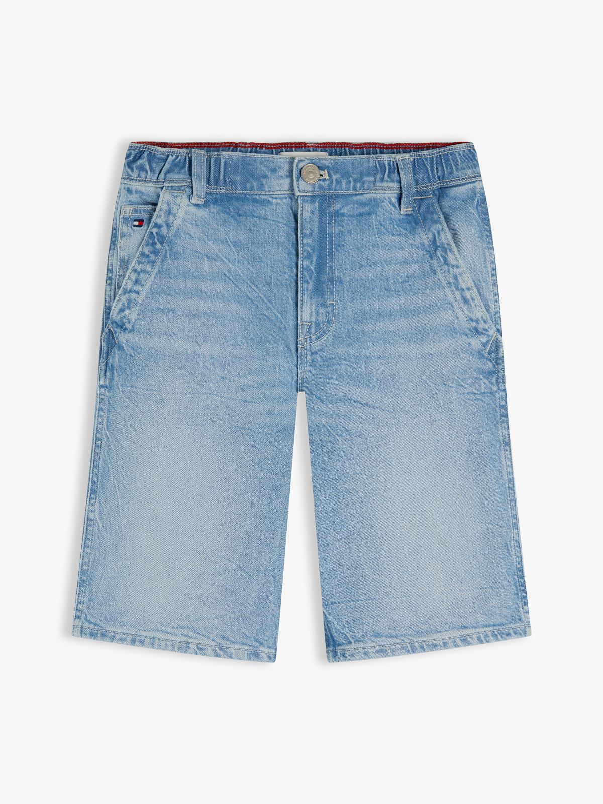 Kids' Baggy Denim Sailor Short — Light Denim