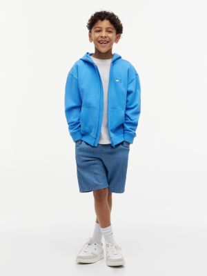Детские худи Tommy Hilfiger Kids' Tonal Flag Zip — фото 2