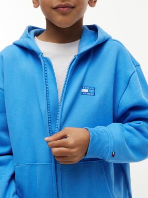 Детские худи Tommy Hilfiger Kids' Tonal Flag Zip — фото 3