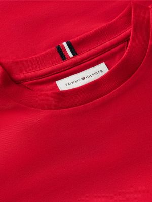 Детские футболки Tommy Hilfiger Kids' Flag Outline Graphic T-Shirt — фото 6